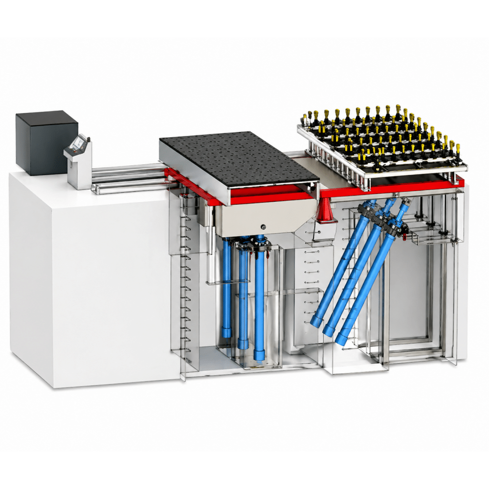 automatic-iron-core-turning-table-with-stacking-function